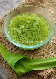 1 cawan tepung beras 1 sudu tepung jagung 3 cawan air pandan secubit garam 1 sudu kecil air kapur sedikit perwarna hijau. Resepi Buat Cendol Aneka Resepi Bunda