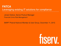 Financial risk manager job description example. Ppt Fatca Leveraging Existing It Solutions For Compliance Powerpoint Presentation Id 1557539