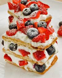Thinking Of A Shortcut For Kids Just Using Pre Made Whipped Cream And One Layer On A Graham Cracker Food Fourth Of July Food Dessert Recipes