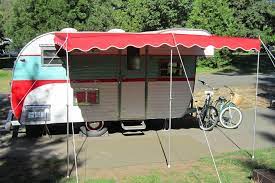 1964 Yellowstone With Canopy Vintage Camper Remodel Vintage Trailers Restoration Vintage Campers Trailers