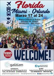 Salida A Miami Y Orlando Del 17 Al 24 De Marzo Itinerario Dia 1 Martes 17 De Marzo Guayaquil Miami Salida De Gu Comic Book Cover Book Cover Comic Books
