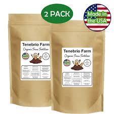If you are looking for a way to raise your own protein cheaply, easily, and with almost no space or infrastructure, look no mealworms are even a great food for people. Tenebrio Farm Organic Frass Fertilizer 44 Oz Critter Boutique