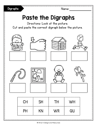 Consonant Digraphs Worksheets Sh Ch Th Wh Ph Kn Wr Qu Digraph Digraphs Worksheets Phonics Activities