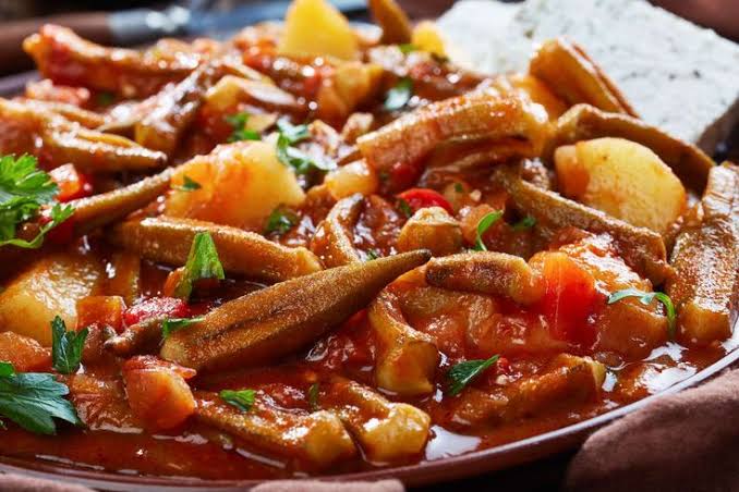 Braised Okra
