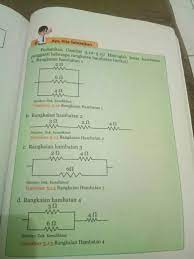 R1 = 5 ohm, r2 = 6 ohm, dan r3 = 2 ohm. Hitunglah Besar Hambatan Penghanti Beberapa Rangkaian Hambatan Berikuta Rangkaian Brainly Co Id