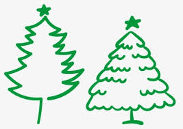 Download Transparent Christmas Tree Outline Png Free Transparent Clipart Clipartkey SVG Cut Files