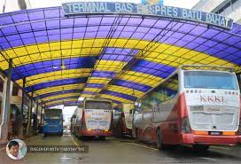 Batu pahat indak mampunyoi jaringan kereta api. Terminal Bas Ekspres Batu Pahat