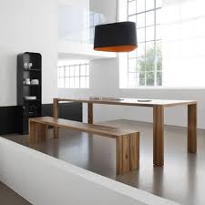 Dining Table Contemporary In Wood Solid Eaton Cinna Contemporary Dining Table Dining Table With Bench Dining Table