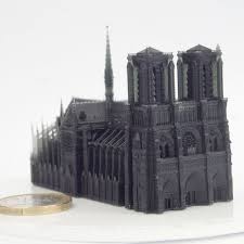 Notre dame de paris 3. 3d Print Of Notre Dame De Paris Cathedral Von Madaeon