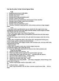 Maybe you would like to learn more about one of these? Soal Cerdas Cermat Pengetahuan Umum