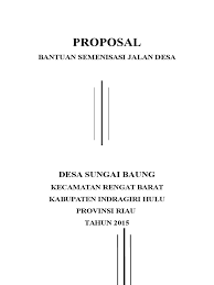 Contoh surat kebersihan lingkungan semua contoh. Proposal Semenisasi
