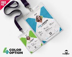 Download office employee id card design template. Office Id Card Design Template Psd Set Psddaddy Com