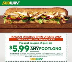 Pinned April 6th 6 Takeout Footlong Sandwiches At Subway Thecouponsapp In 2020 Creamy Chicken And Dumplings Sweet Onion Chicken Teriyaki Oven Roasted Chicken