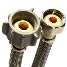 Make tight turns without kinking to connect pipes that do not line up. How To Replace A Water Supply Line Replacing Faucet Toilet Supply Lines