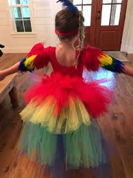 Papagei Kostum Ara Kostum Papagei Tutu Halloween Kostum Etsy Parrot Costume Bird Costume Kids Bird Costume