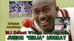 Junior Murray Former Grenadian and WI wktkper/Batsman || Debut|| cricket  academy||WI fitness tactics
