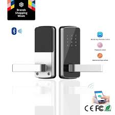 Wifi Digital Electronic Smart Door Lock App Smart Home Mobilephone App Intelligent Bluetooth Keypad Password Smart Door Locks App Remote Electronic Door Locks