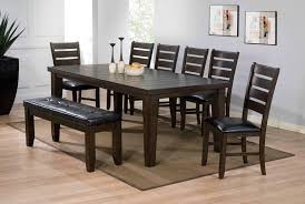 Shop wayfair for all the best upholstered dining bench. Acme 74620 24 25 6 Pc Urbana Country Espresso Finish Wood Dining Table Set