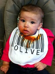 Barcode Baby Bibs by Scott Blake