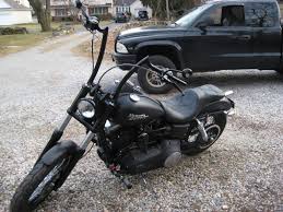 1.25 diameter steel tube design drilled for internal wiring; Lets Go Ape Hangers Lets Show Them Off Page 16 Harley Davidson Forums