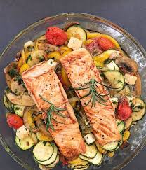 Ofengemuse Mit Lachs Rezepte Lachs Rezept Ofengemuse Rezept