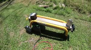 28 pro log splitter $0 (pdx > ione washington county ) pic hide this posting restore restore this posting. Ryobi Electric Wood Splitter Demo Youtube