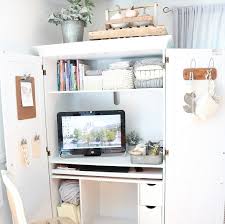 It's 76 inches high and 40 inches wide. How To Repurpose A Computer Armoire For Crafting A Box Of Twine