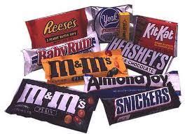 Name that candy bar riddles. Chocolate Bar Game
