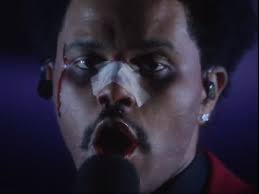 He had a similar look at the 2020 mtv vmas. The Weeknd Delivers Striking Performance On Jimmy Kimmel Live Toronto Times