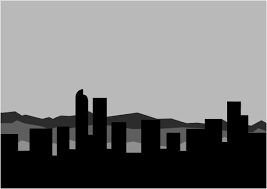 Black And White Denver Skyline Silhouette Denver Skyline Art Denver Skyline Drawing Skyline Drawing Denver Skyline Skyline Art