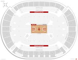 Perspicuous Bradley Center Seat Map Rockets Interactive