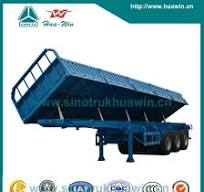 3 Axle Side Tipping Dumper Semi Trailer