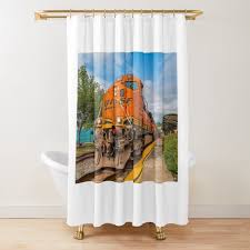 Free returns high quality printing fast shipping Industrial Shower Curtains Redbubble