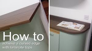 Maybe you would like to learn more about one of these? How To Cut A Laminate Worktop Countertop Into A Curved Shape And Attach Edging Strips Youtube