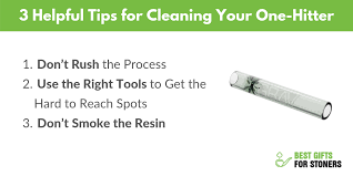 The first step regardless of cleaner you use is to make sure all loose debris and gunk. How To Clean A One Hitter In 5 Easy Steps Dugouts Chillums