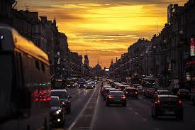 It takes its name from the alexander nevsky lavra, the monastery which stands at the eastern end of the street, and which in turn commemorates the russian hero prince saint alexander nevsky. Hd Wallpaper Street In St Petersburg Russia Spb Nevsky Prospect Street Wallpaper Flare