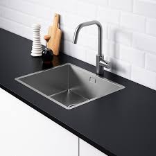 Norrsjon Evier Integre 1 Bac Acier Inoxydable 54x44 Cm Ikea