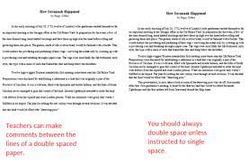 This is a brief tutorial i have created for users of microsoft word. How To Double Space Your Paper Double Spaced Essay Double Space 500 Word Essay