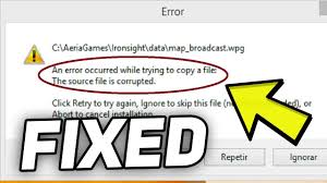 .youtube,this method is working in windows 7,windows 8,windows 8.1,windows 10 also,this error is occurred in google chrome,firfox,internet explorer and errors are sometime occurring dueto wrong date and time settings. Fix An Error Occurred While Trying To Copy A File The Source File Is Corrupted Error In Windows Youtube