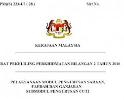 Pekeliling perkhidmatan ini bertujuan untuk melaksanakan keputusan kerajaan mengenai pelaksanaan cuti rehat khas bagi menambah baik. Spp Bil 02 2017 Pekeliling Kebenaran Gantian Cuti Rehat Melebihi 150 Hari Digunakan Sebagai Cuti Rehat Pada Tahun Persaraan Pekeliling Terbaru Kerajaan