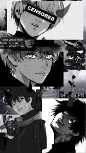 Аниме обои | anime wallpapers. Black Aesthetic Manga Wallpapers Wallpaper Cave