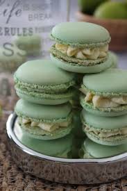 Recette Macarons Ganache Citron Vert Et Gingembre Recette Macaron Macaron Citron Recette Macaron Citron