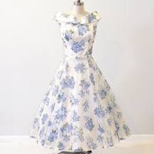 Dress The Part 50 S Style Summer Frock Summer Garden Party Google Search Dresses 50s Dresses 1950s Party Dresses