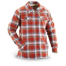 Dakota Grizzly Flannel Sherpa Shirt Jacket 221880