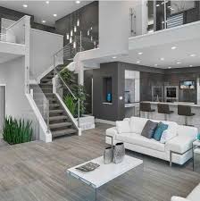 The small and cozy white kitchen. Modern Grey And White House Novocom Top