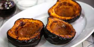 Ina Garten S Acorn Squash With Butter And Maple Syrup Is The Perfect Fall Side Recipe Recipe For Roasted Acorn Squash Acorn Squash Acorn Squash Recipes