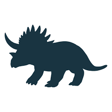Download Triceratops Dinosaur Silhouette Transparent Png Svg Vector File PSD Mockup Templates