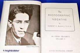 1942 The Photographic Negative Complete 4 Volume Set Herbert C McKay  History