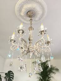 Chandelier Luna Light Fixture Chandelier Shabby Chic Lighting