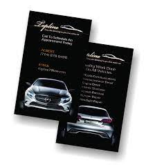 Business Card Design For Auto Detail Shop Free Business Cards Business Cards Creative Business Card Template Design